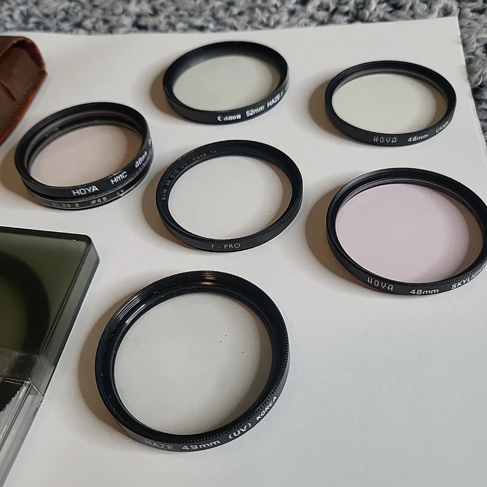 Camera Lens Filter Bundle Photography Lenses Filters Accessories